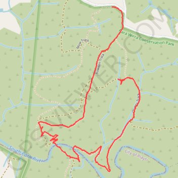 Lady Pearce Circuit GPS track, route, trail