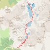 Oisans-7-Laux-Lac de La Salle & poursuite à travers les Lacs jusqu'au Lac Noir GPS track, route, trail