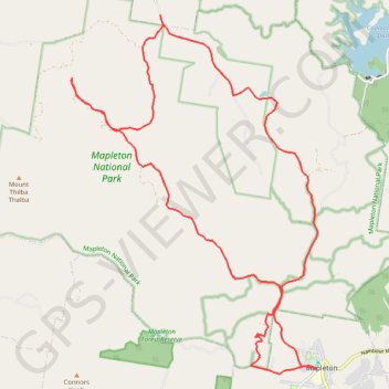 Cedar Creek - Gheerulla GPS track, route, trail