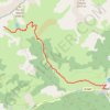 Lac du Grand Laus GPS track, route, trail