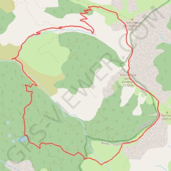 Clot Gignoux GPS track, route, trail