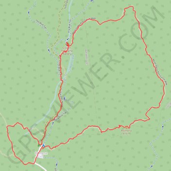Moon Valley Rim Circuit Walk - Poimena GPS track, route, trail