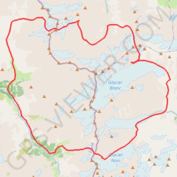Raid Ecrins GPS track, route, trail