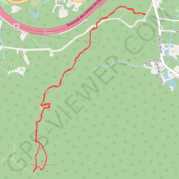 Mont Chagnon GPS track, route, trail