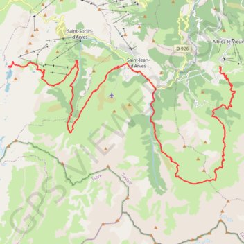 Albiez - Etendard GPS track, route, trail
