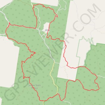 Jimna - Ponderosa Loop GPS track, route, trail