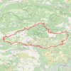 Tour du Cheiron au départ de Gréolière GPS track, route, trail