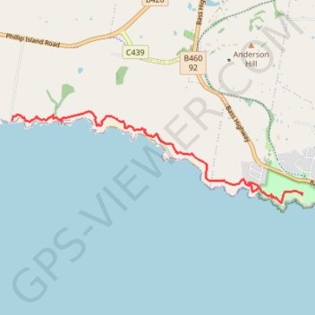 George Bass Coastal Walk GPS track, route, trail