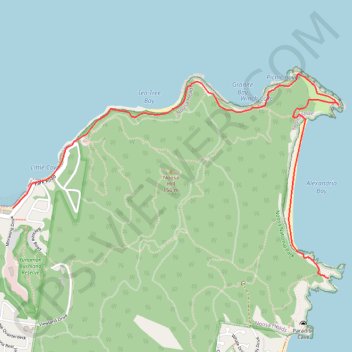 Noosa National Park - Coastal Track GPS track, route, trail
