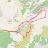 Vallon de Saint Pons - Col du Fauge GPS track, route, trail