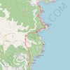 Rando tamariu - phare san sebastian GPS track, route, trail