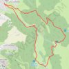 Mont Chillon et Vallon de la Fauge en raquettes depuis Villard-de-Lans GPS track, route, trail