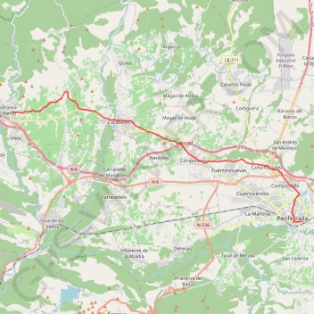 SE35-Ponferrada-VillafrancaDB GPS track, route, trail