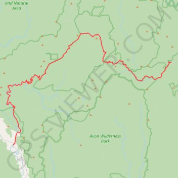 Moroka Camp GPS track, route, trail