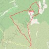 Saint-Saturnin-lès-Apt - La Mère Dieu - Les ravins de Philipon et des Gendarmes - Planeyssard GPS track, route, trail