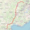 GR7 Des Vosges aux Pyrénées (2020) GPS track, route, trail
