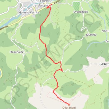 Kilomètre Vertical Baigorri GPS track, route, trail
