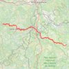 GR6 De Eyzies-de-Tayac-Sireuil (Dordogne) à Lacapelle-Marival (Lot) (2020) GPS track, route, trail