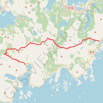 Vikjord-Brustranda GPS track, route, trail