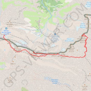 Marboré-tour GPS track, route, trail