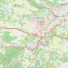Chemin du Piemont de Carcassonne à Alairac GPS track, route, trail