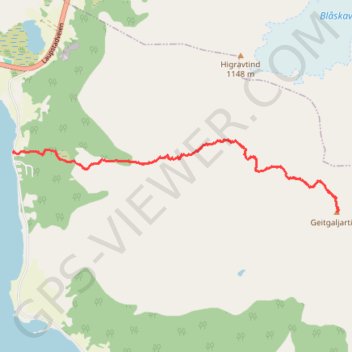 LOF_40_geitgaljen GPS track, route, trail