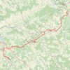 GR654 Randonnée de Bar-sur-Seine (Aube) à Irancy (Yonne) GPS track, route, trail