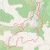 Les roches blanches GPS track, route, trail