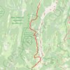 Corrençon-Prè Peyret par le Pas des Chattons GPS track, route, trail