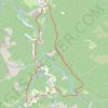 Samoëns, la cascade du Rouget GPS track, route, trail