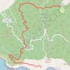 Forêt de janas - cap sicié GPS track, route, trail
