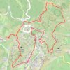 Baux de Provence val d'enfer GPS track, route, trail