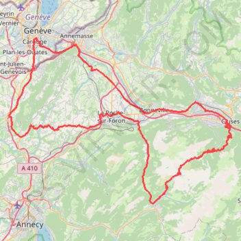 Sortie Romme colombiere GPS track, route, trail