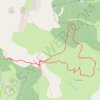 RSPG les Vachiers col du Milieu GPS track, route, trail