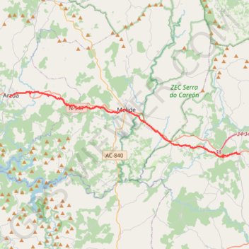 SE41-PalasDeRei-Arzúa GPS track, route, trail