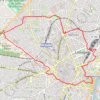 Limoges nocturne 2014 GPS track, route, trail