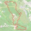 Lorgues-Domaine des Templiers GPS track, route, trail