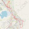 Bike ride to Mapleton and back GPS track, route, trail