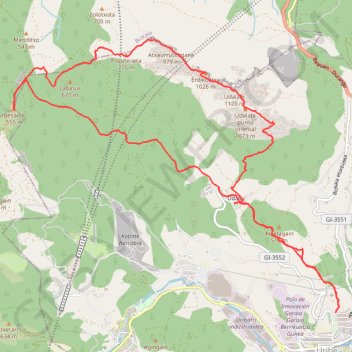 Circular en Udalaitz GPS track, route, trail