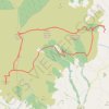 Loop route up over Mount Leinster GPS track, route, trail