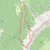 Crêtes des Rochers de la Balmem depuis Corrençon-en-Vercors GPS track, route, trail