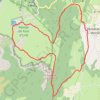 Font d'Urle - Vassieux-en-Vercors GPS track, route, trail