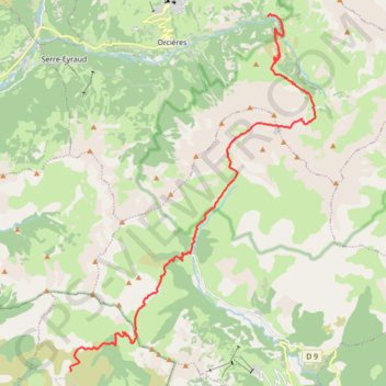 Naune Raze - Prapic GPS track, route, trail