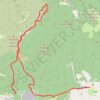 Signes - le Lataye (par la Lauzière) GPS track, route, trail