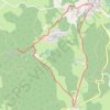 Le Rocher de la Femme Perdue - La Chapelle-Taillefert GPS track, route, trail