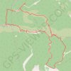 Roque Haute au dessus de la Sanguinette GPS track, route, trail