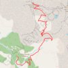 Montée du Mont Pelat GPS track, route, trail