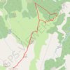 Pique d'Endron depuis le Col de Grail GPS track, route, trail