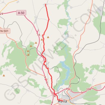 SE23-Avila-Gotarrendura GPS track, route, trail
