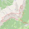 Vercors - Grande Moucherolle et 2 Soeurs GPS track, route, trail